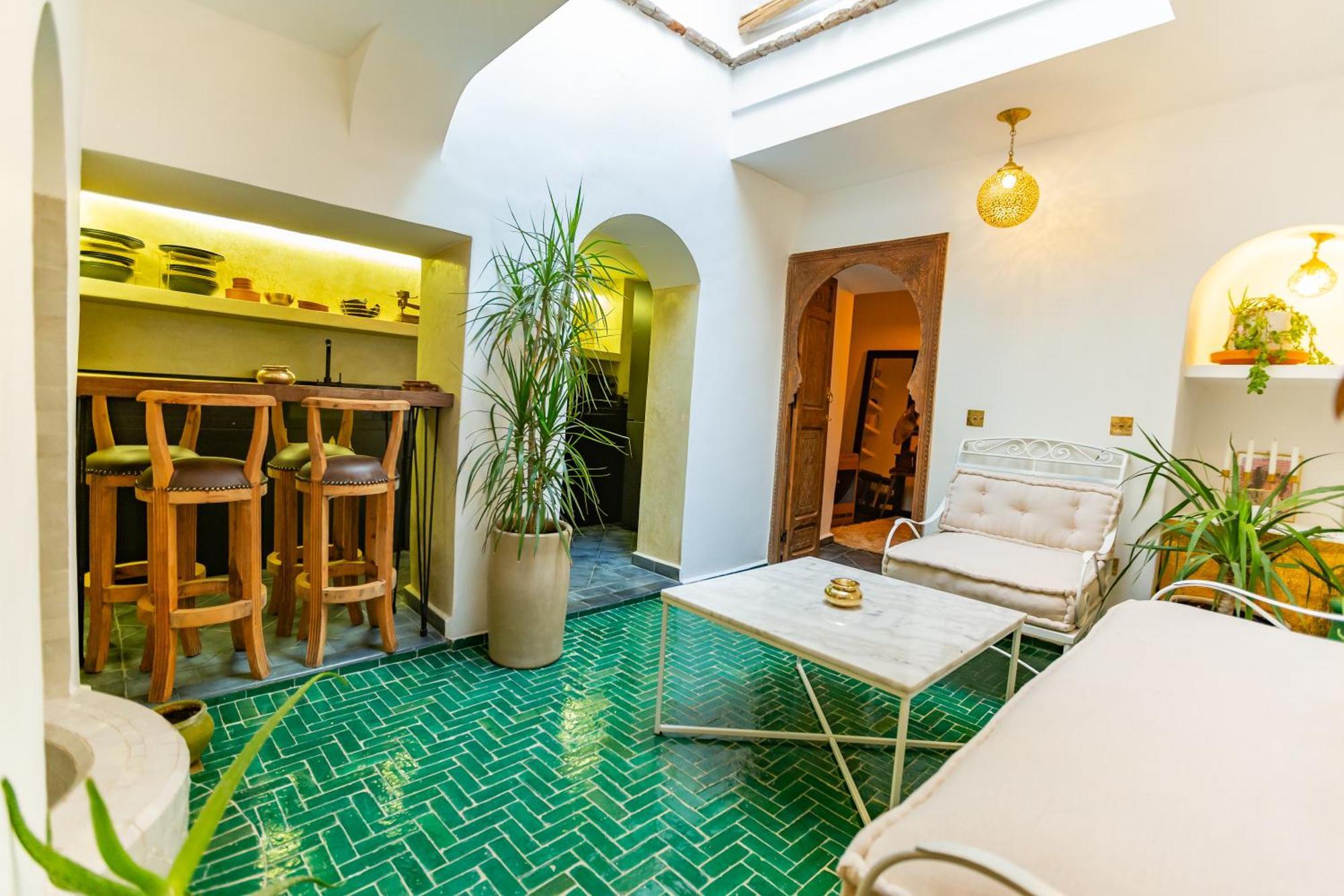 Riad La Berbere Location En Exclusivite A Marrakech Marrakesh Bagian luar foto
